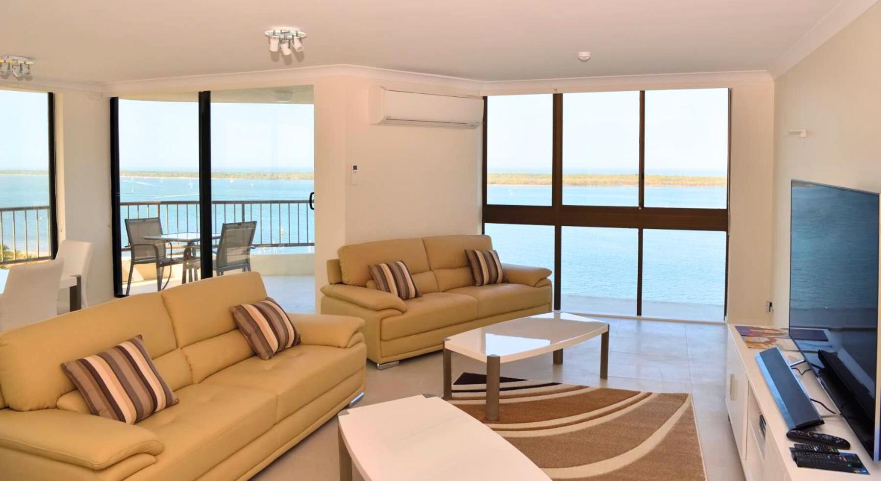 Broadwater Shores Waterfront Apartments Gold Coast Eksteriør billede